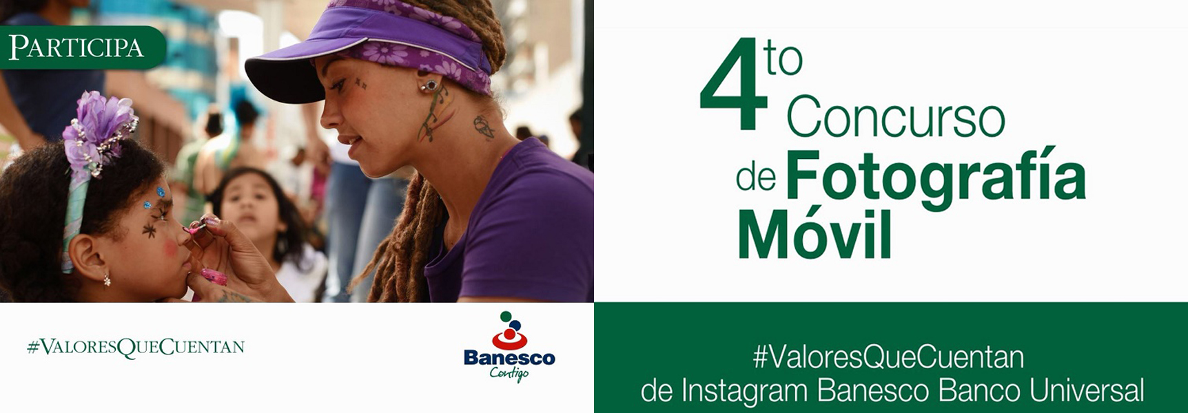 Concurso de Banesco en Instagram premiará los #VALORESQUECUENTAN