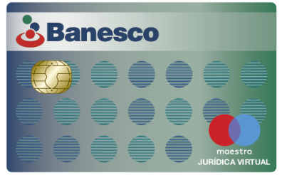 Tarjeta Banesco Maestro Jurídica Virtual