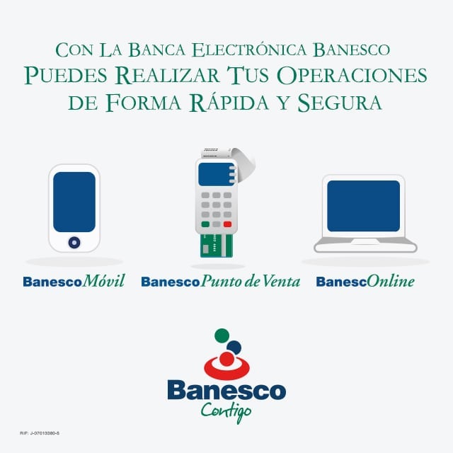 Banesco registró más de 400 millones de transacciones a través de sus canales electrónicos en agosto