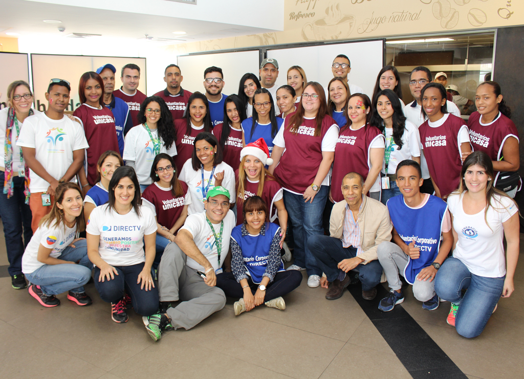 Voluntarios de Banesco, Directv y Unicasa realizaron Jornada Solidaria