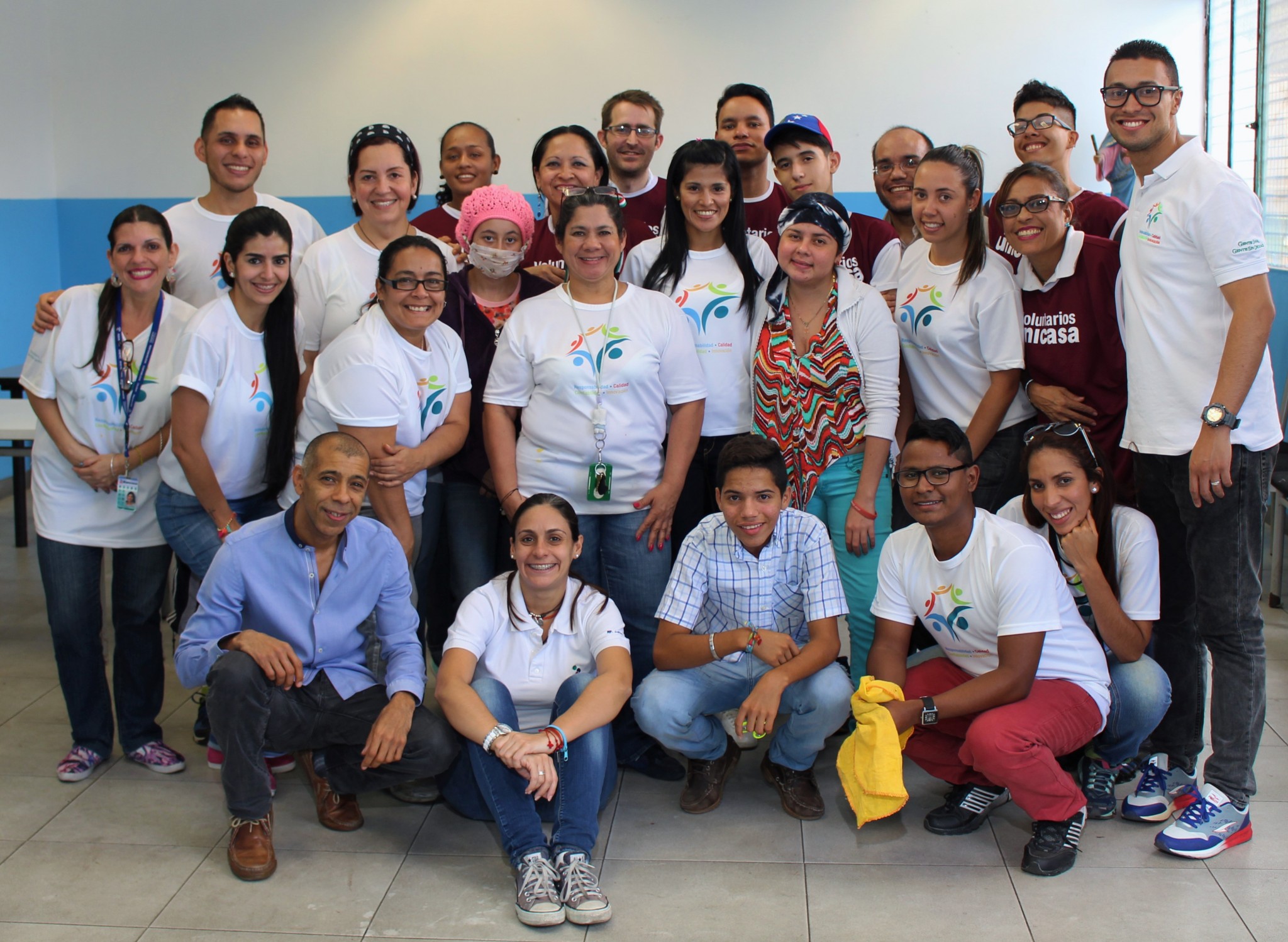 Voluntarios de Banesco y Unicasa unieron esfuerzos para apoyar a la Red de Casas Don Bosco