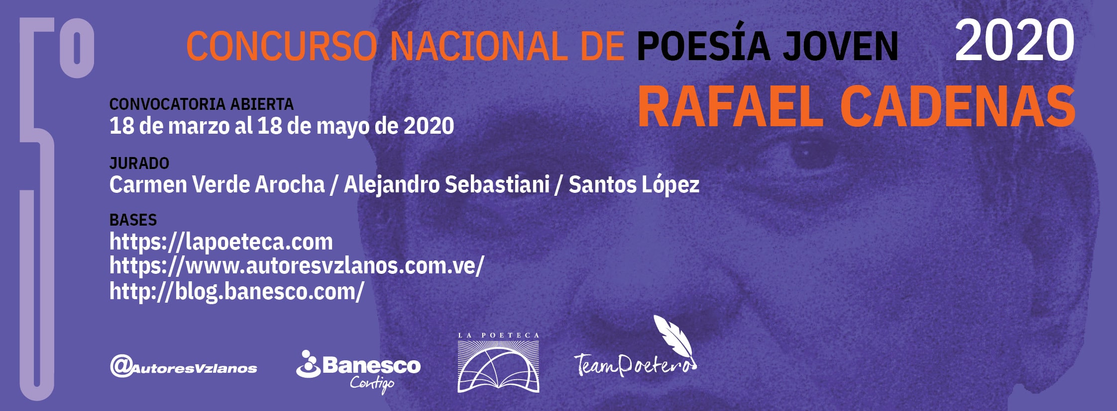 Banesco anima a los jóvenes poetas a participar en el 5° Concurso Rafael Cadenas en su última semana