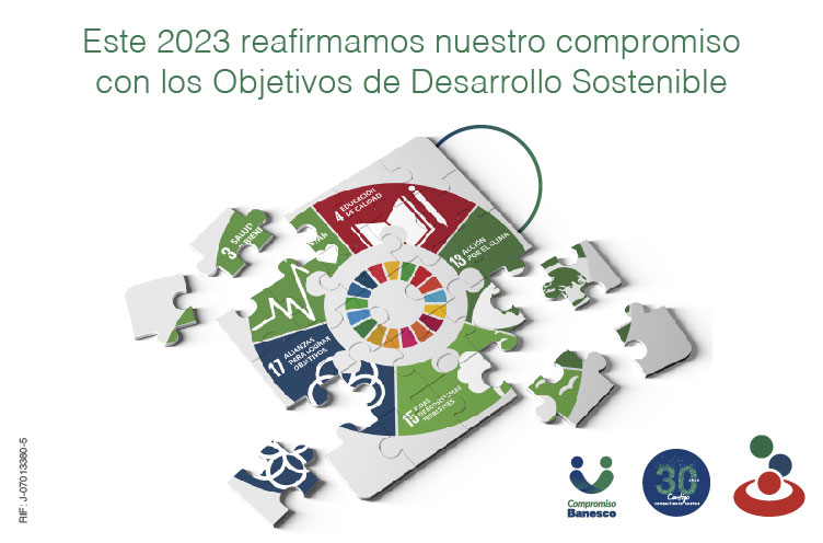 Banesco reafirma su compromiso con los ODS durante este 2023