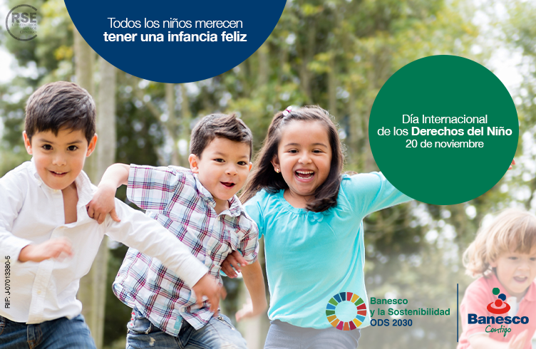 Todos los niños merecen tener una infancia feliz