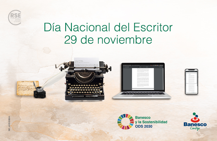 29 de noviembre: Día Nacional del Escritor