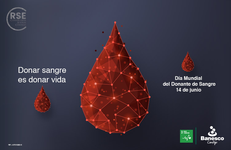 14 de junio: Día Mundial del Donante de Sangre