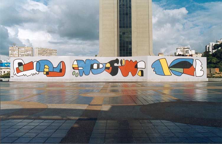 Inaugurado Mural “Trilogía para Banesco” del maestro Oswaldo Vigas