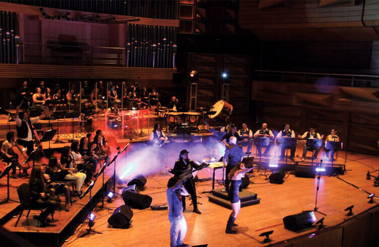 La Orquesta de Rock Sinfónico hizo vibrar al público en Ciudad Banesco (+fotos)