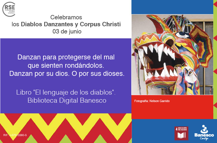 03 de junio: Corpus Christi, Los Diablos Danzantes