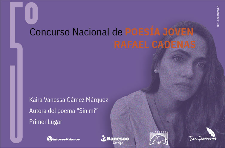 Concurso Nacional de Poesía Joven Rafael Cadenas premió a sus ganadores