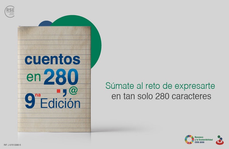 Banesco invita a la 9na. edición de su Concurso de Microcuentos #C280