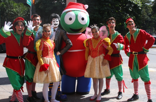 Pequeños disfrutaron en la inauguración de la Plaza Banesco en El Rosal (Fotos)