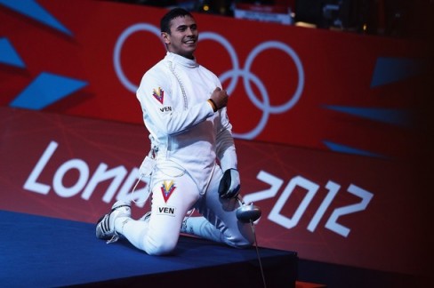 ¡Grande Limardo! El esgrimista alcanzó medalla de oro en Londres 2012