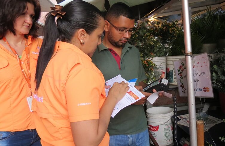 TodoTicket recorrió los mercados municipales de Quinta Crespo y Chacao