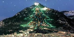 El Papa encendió el árbol de Navidad más grande del mundo desde un iPad