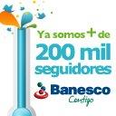 @Banesco tiene más de 200.000 seguidores