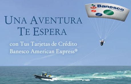 Una aventura te espera con tus Tarjetas de Crédito Banesco American Express