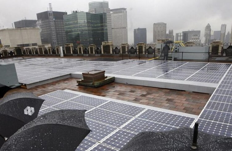 La lluvia también puede iluminar nuestro hogar