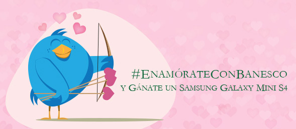 Seguidores de Banesco ganarán un smartphone con el concurso #EnamórateConBanesco