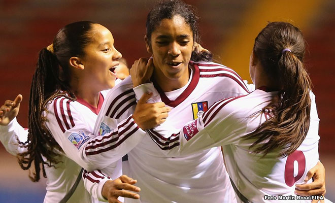 Las Vinotinto Sub 17 golearon a Zambia y aseguraron puesto en cuartos de final