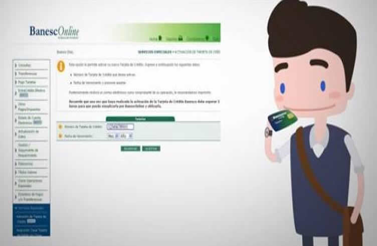 Te enseñamos a activar tu tarjeta de crédito desde BanescOnline (+Video)