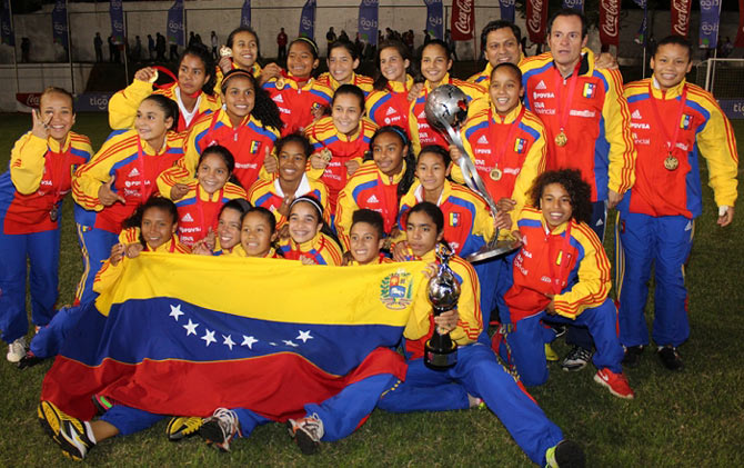 La Vinotinto Sub 17 Femenina se tituló en el Sudamericano