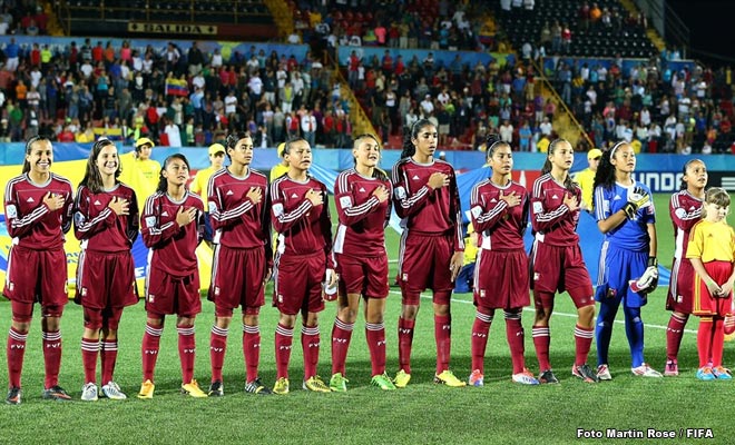 Las Vinotinto Sub 17 hoy disputarán pase a la semifinal