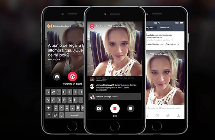Live, el Periscope de Facebook sólo para famosos
