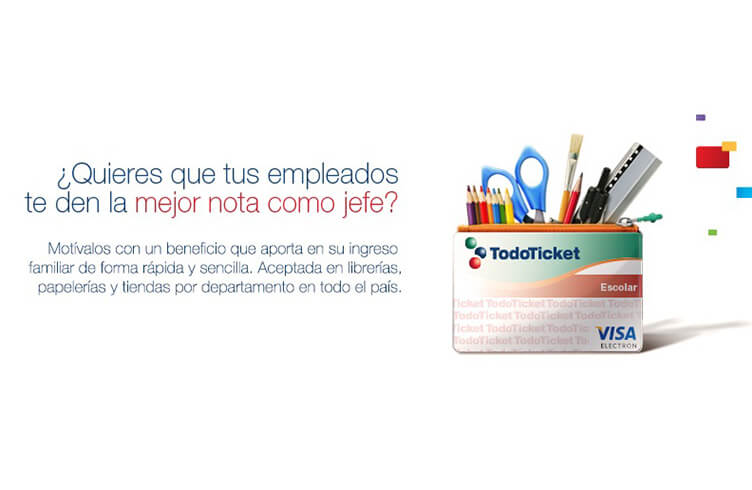 TodoTicket presentó campaña para su producto Escolar