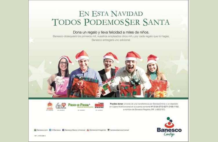 Invitamos a nuestros clientes y al público a sumarse a campaña “Dona un regalo”