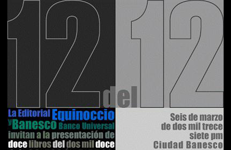 Editorial Equinoccio presentó los 12 libros que conforman la Colección Papiros 2012