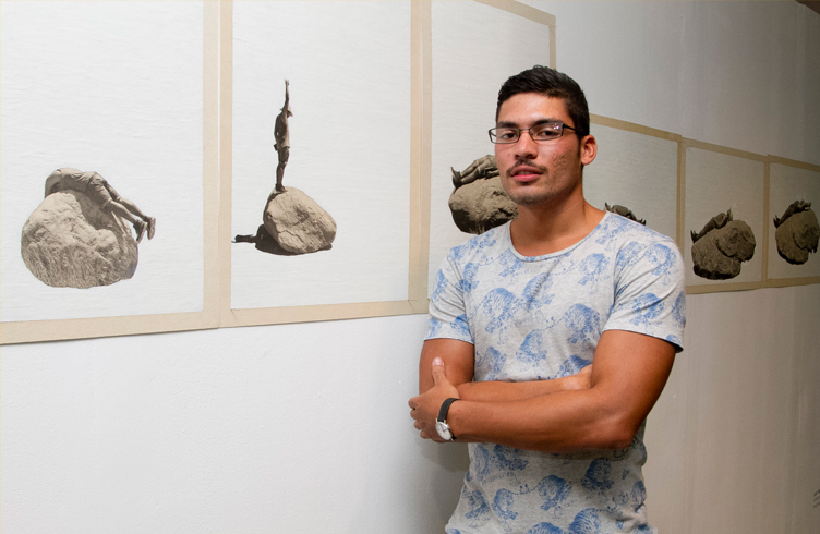 Artista margariteño Luis Mata gana el Salón Banesco Jóvenes con Fia 2014