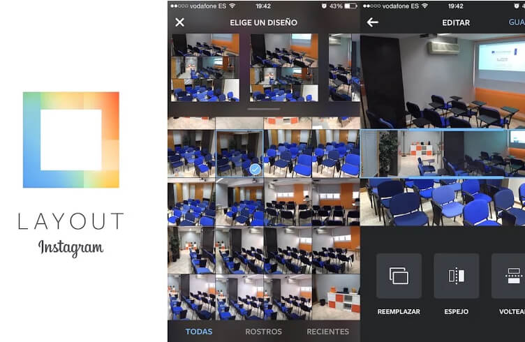 Layout, una aplicación de Instagram para hacer un collage de fotos