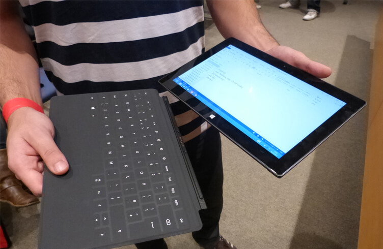 Así es la nueva Surface 3 de Microsoft