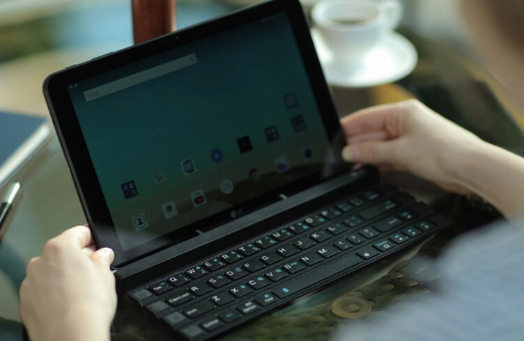 LG Rolly el teclado plegable para teléfonos móviles y tablets