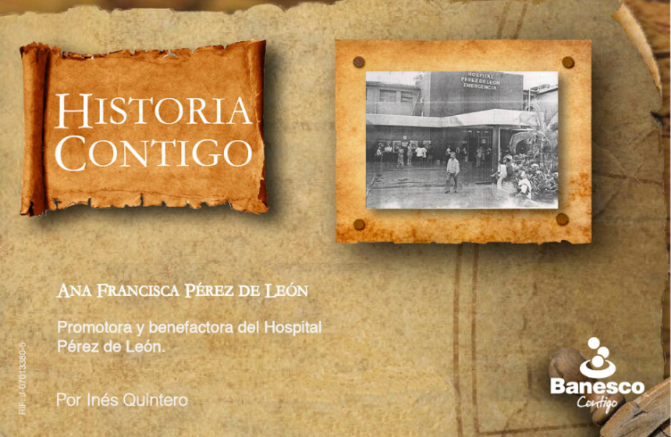 Ana Francisca Pérez: promotora y benefactora del Hospital Perez de León