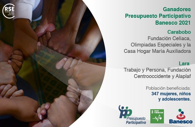 Presupuesto Participativo Banesco facilita educación y atención médica en Carabobo y Lara