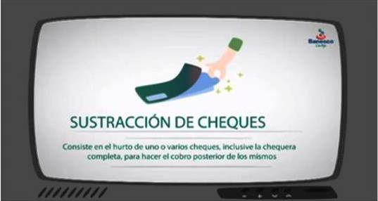 ¿Sabes qué es la sustracción de cheques? (Video)